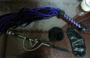 Just toys laid out for the night