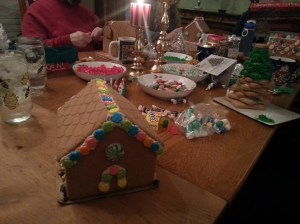 This is my first ever ginger bread house