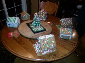 All the pretty houses together